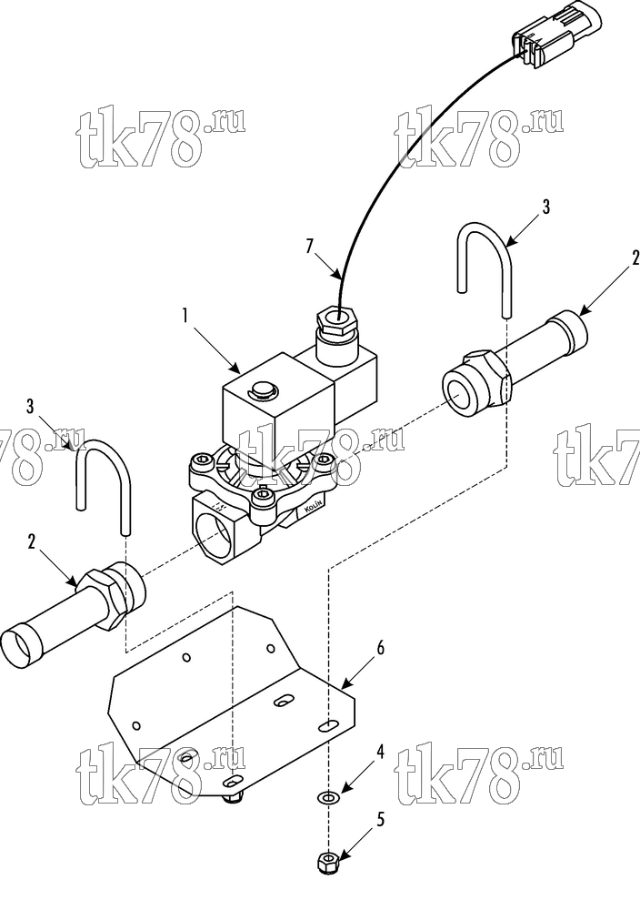 Каталог запчастей для Thermo King  WATER VALVE (720270)