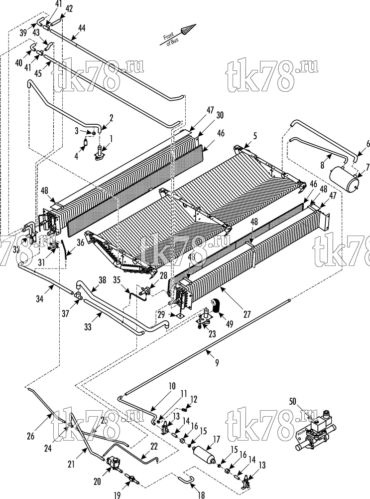 Каталог запчастей для Thermo King  REFRIGERATION & HEATING COMPONENTS