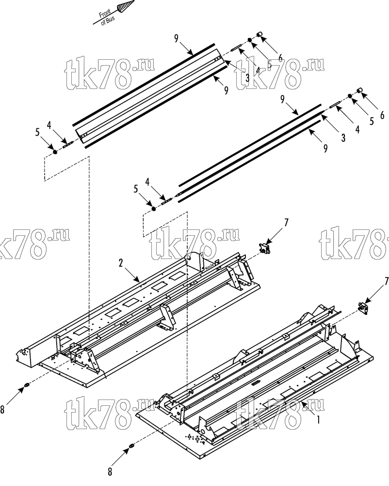 Каталог запчастей для Thermo King  DAMPER GROUP
