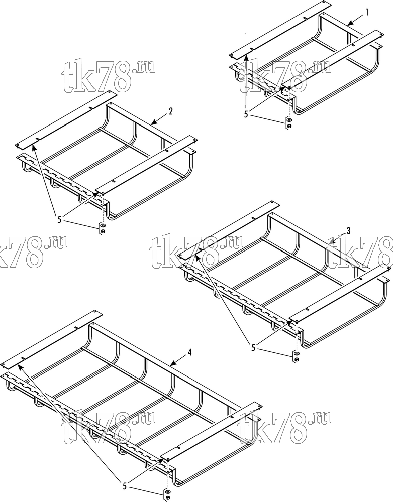 Каталог запчастей для Thermo King MD-MT EVAPORATOR GUARDS (S-2/3/4/6)