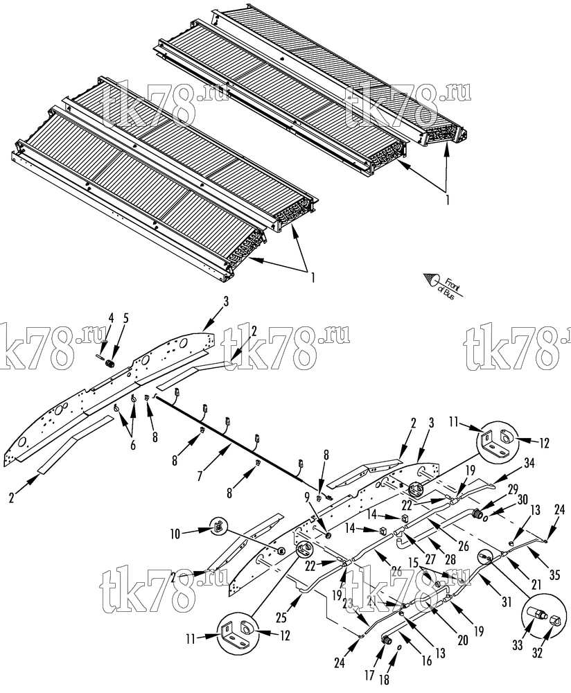 Каталог запчастей для Thermo King  CONDENSER REFRIGERATION COMPONENTS