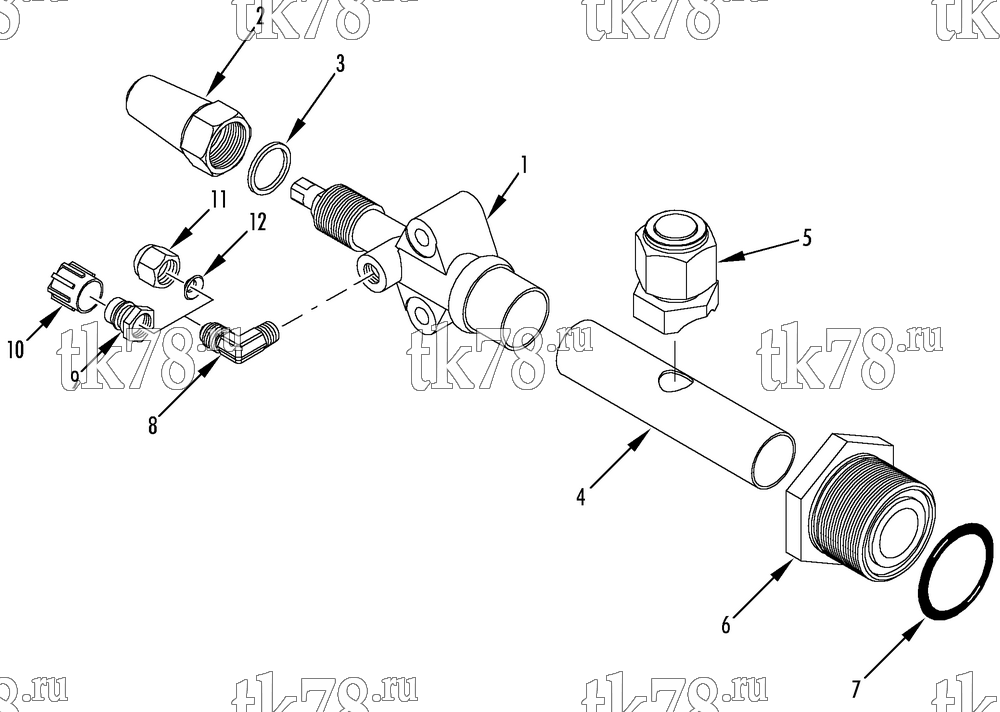 Каталог запчастей для Thermo King  VALVE ASSEMBLY - SUCTION