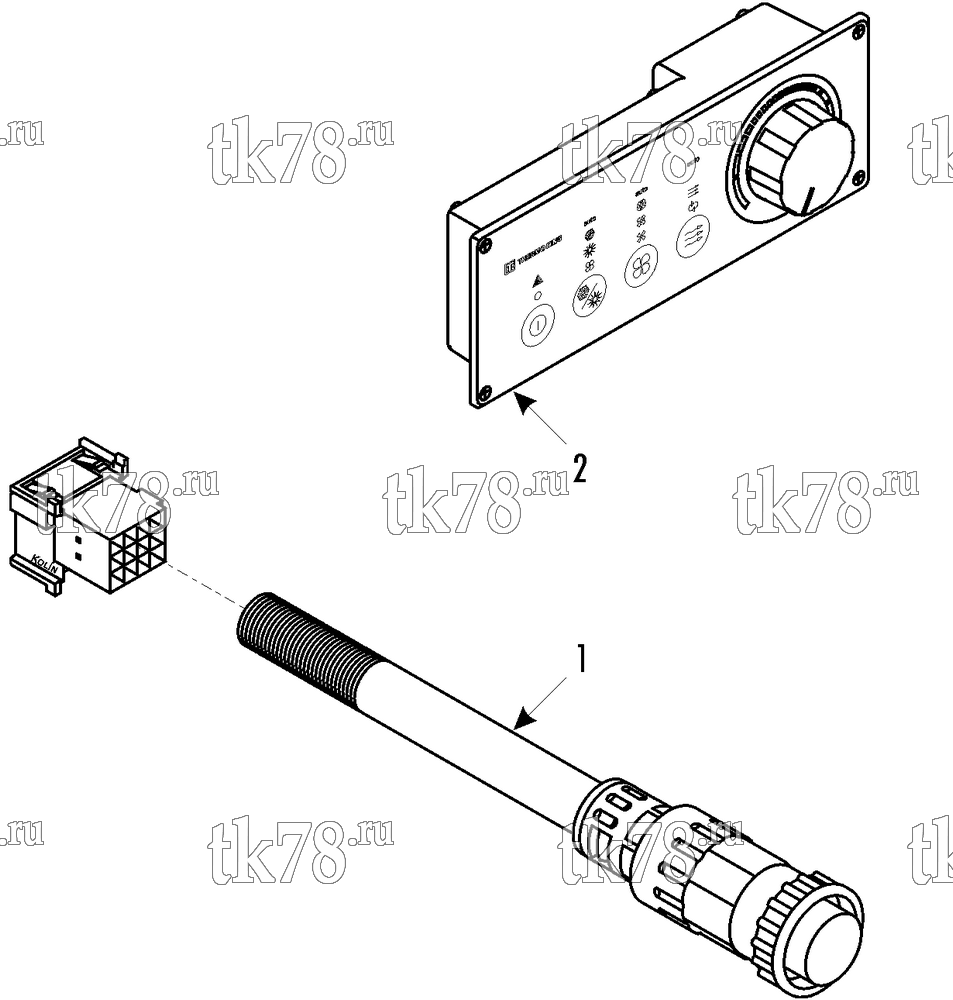 Каталог запчастей для Thermo King  LOW VOLTAGE KIT - CABIN