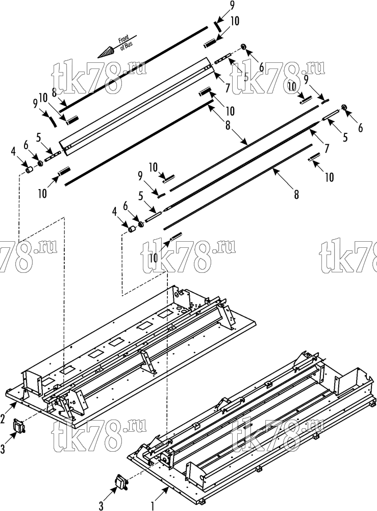 Каталог запчастей для Thermo King  DAMPER GROUP
