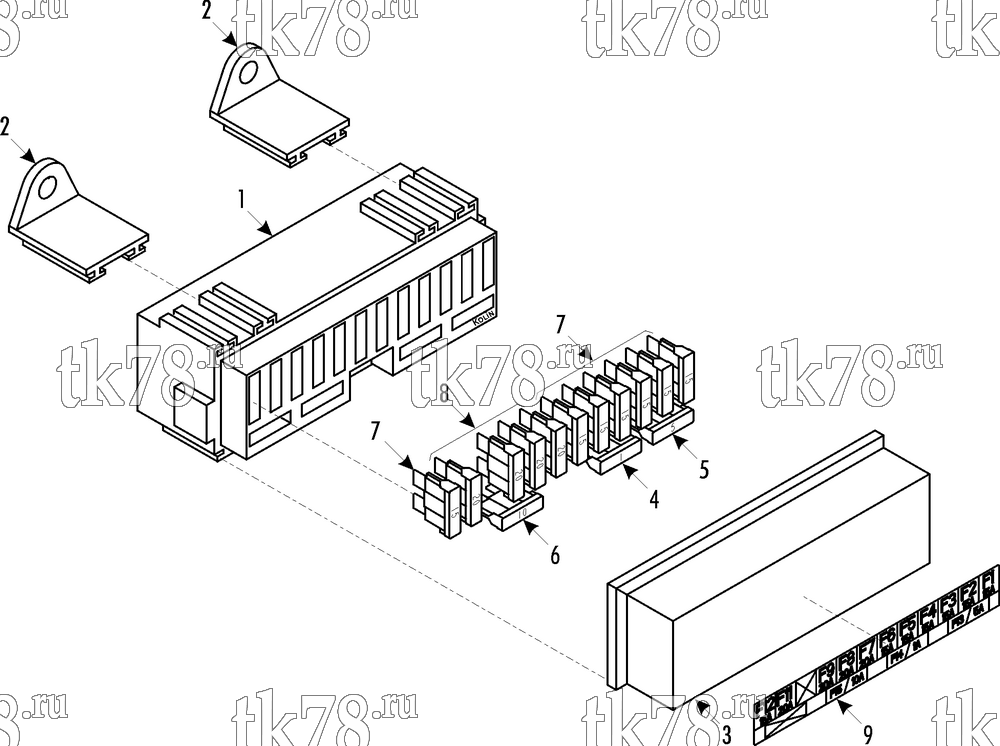 Каталог запчастей для Thermo King  FUSE GROUP