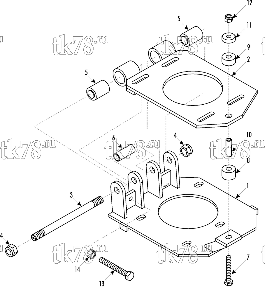 Каталог запчастей для Thermo King Bus Drive Kits DRIVE KIT 718965 - Karosa LC936, X426