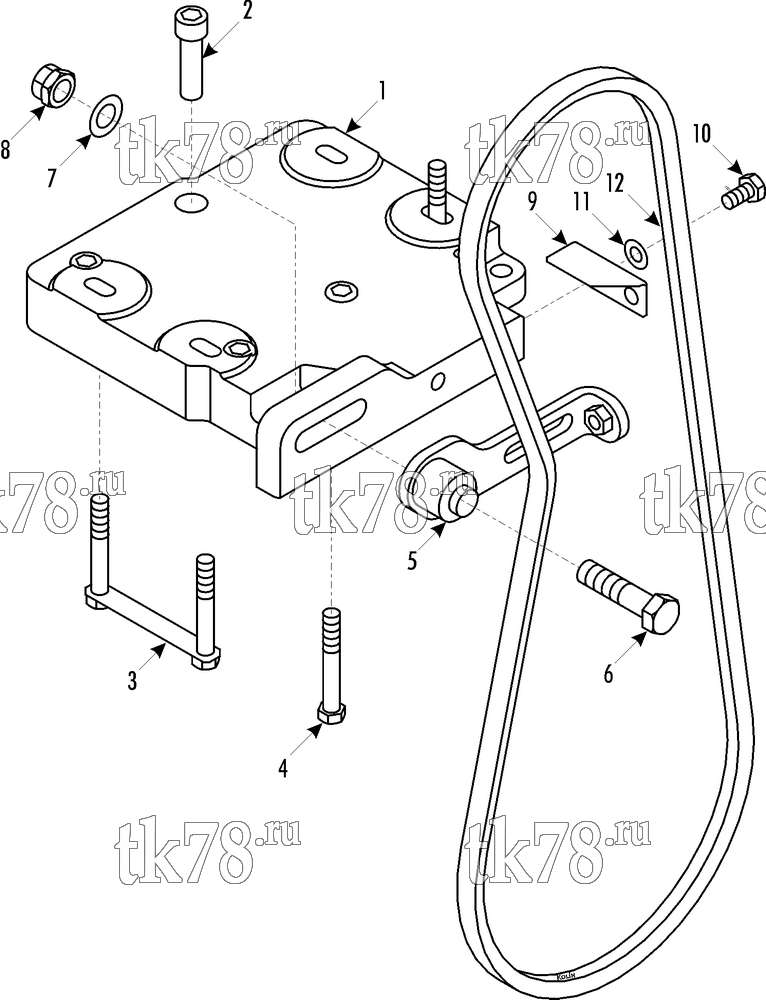 Каталог запчастей для Thermo King Bus Drive Kits DRIVE KIT 715565 - Retro MAN, X430