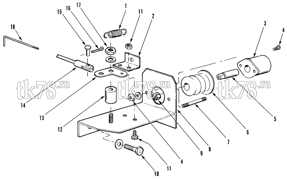 Каталог запчастей для Thermo King  THROTTLE SOLENOID GROUP (XMTW)