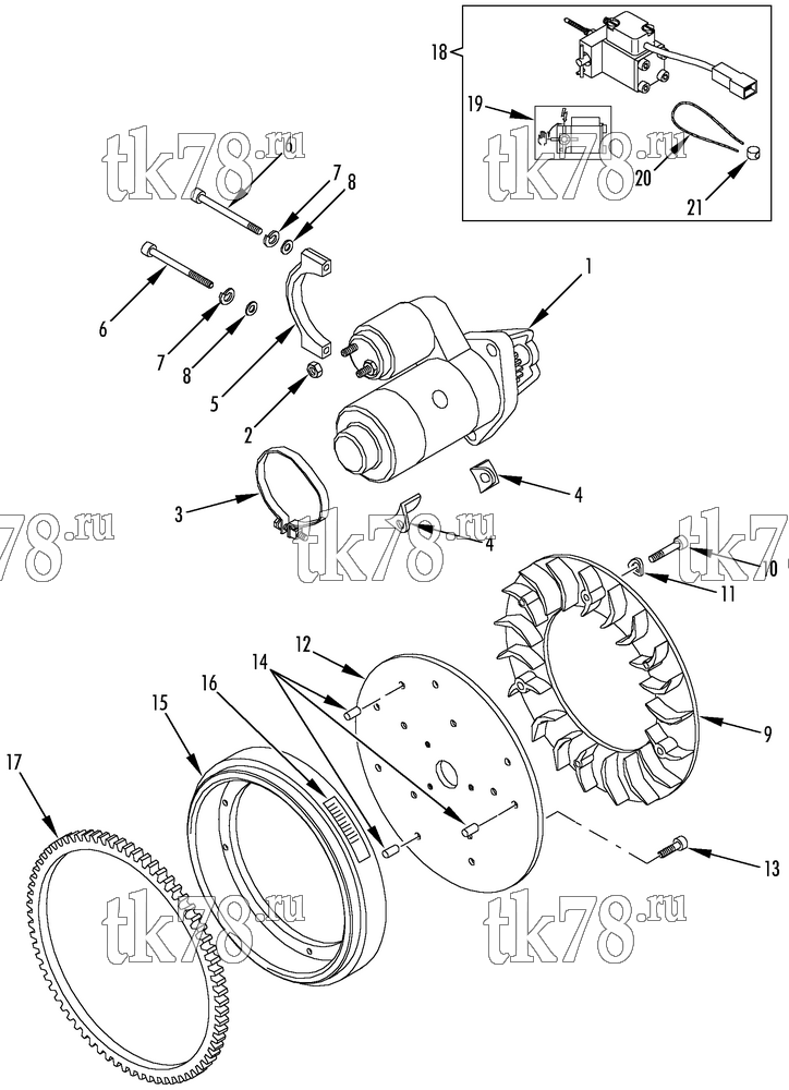 Каталог запчастей для Thermo King  ELECTRICAL COMPONENTS