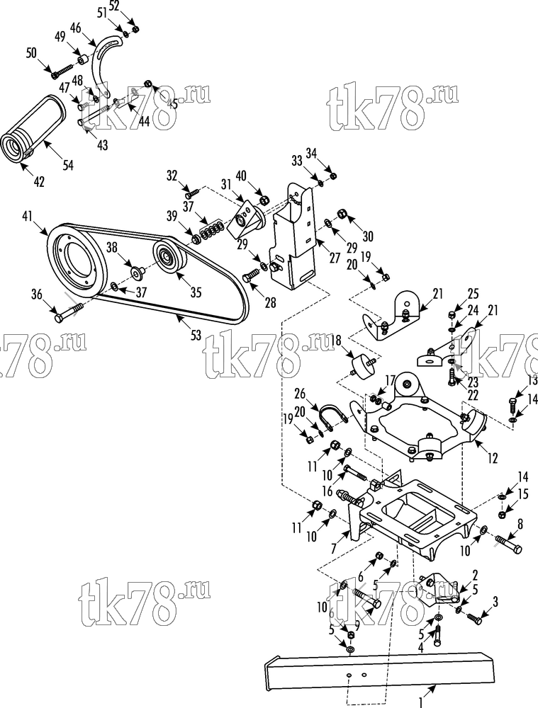 Каталог запчастей для Thermo King Bus Drive Kits DRIVE KIT 719106 - Cacciamali Sigma2