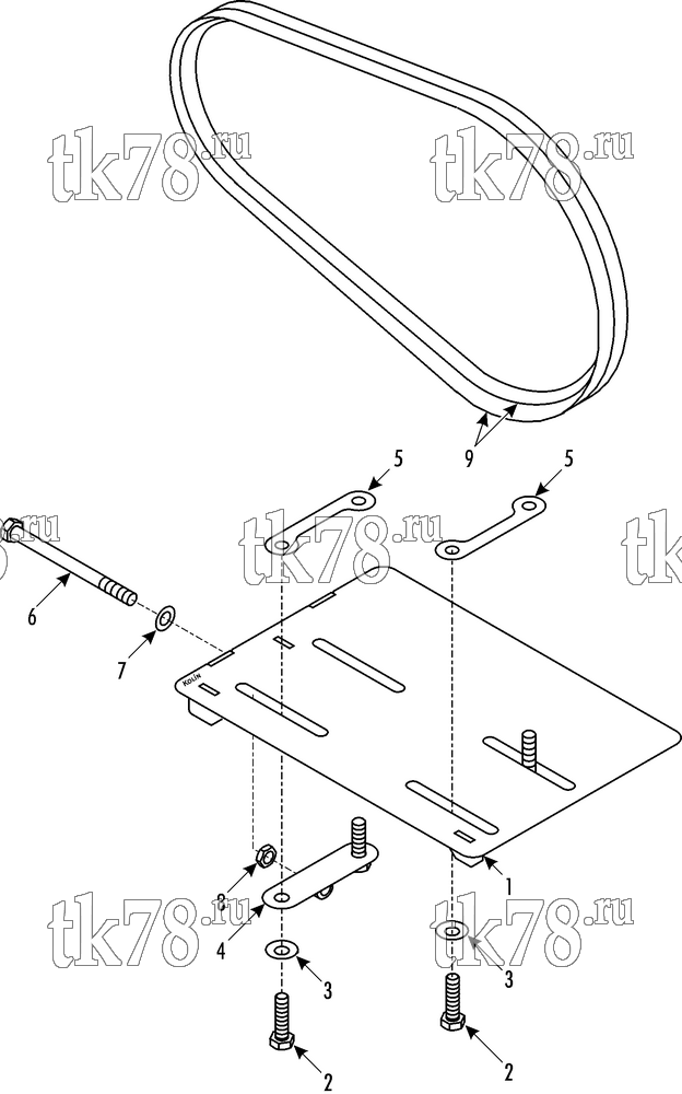 Каталог запчастей для Thermo King Bus Drive Kits DRIVE KIT 720025 - Volvo B12M/E3/X430