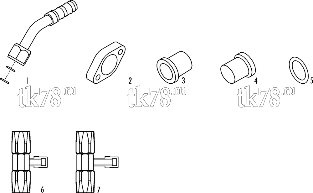 Каталог запчастей для Thermo King SR-70 Plus CUSTOMER KITS