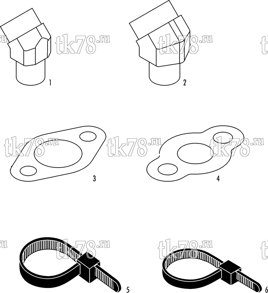 Каталог запчастей для Thermo King SR-70 Plus INSTALLATION COMPONENTS