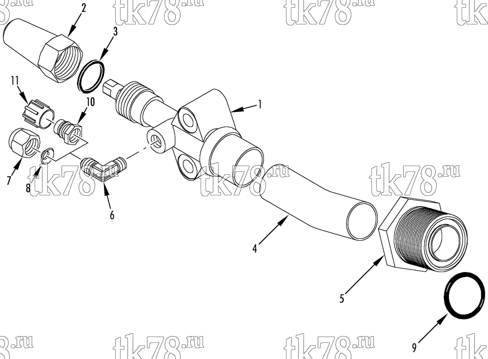 Каталог запчастей для Thermo King R9-M1 VALVE ASSEMBLY - SUCTION
