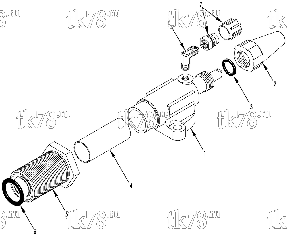 Каталог запчастей для Thermo King T11-M101 VALVE ASSEMBLY - DISCHARGE