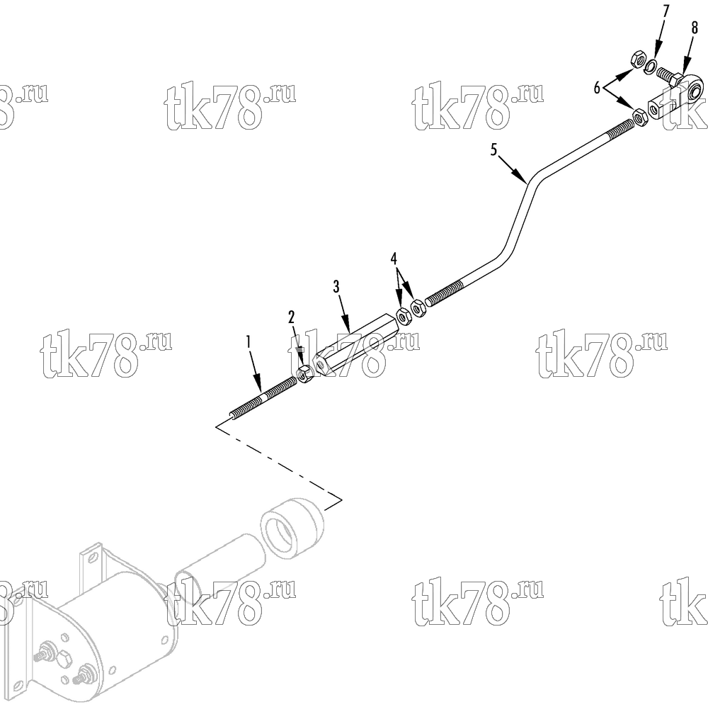 Каталог запчастей для Thermo King  THROTTLE SOLENOID ARM KIT (10-365)