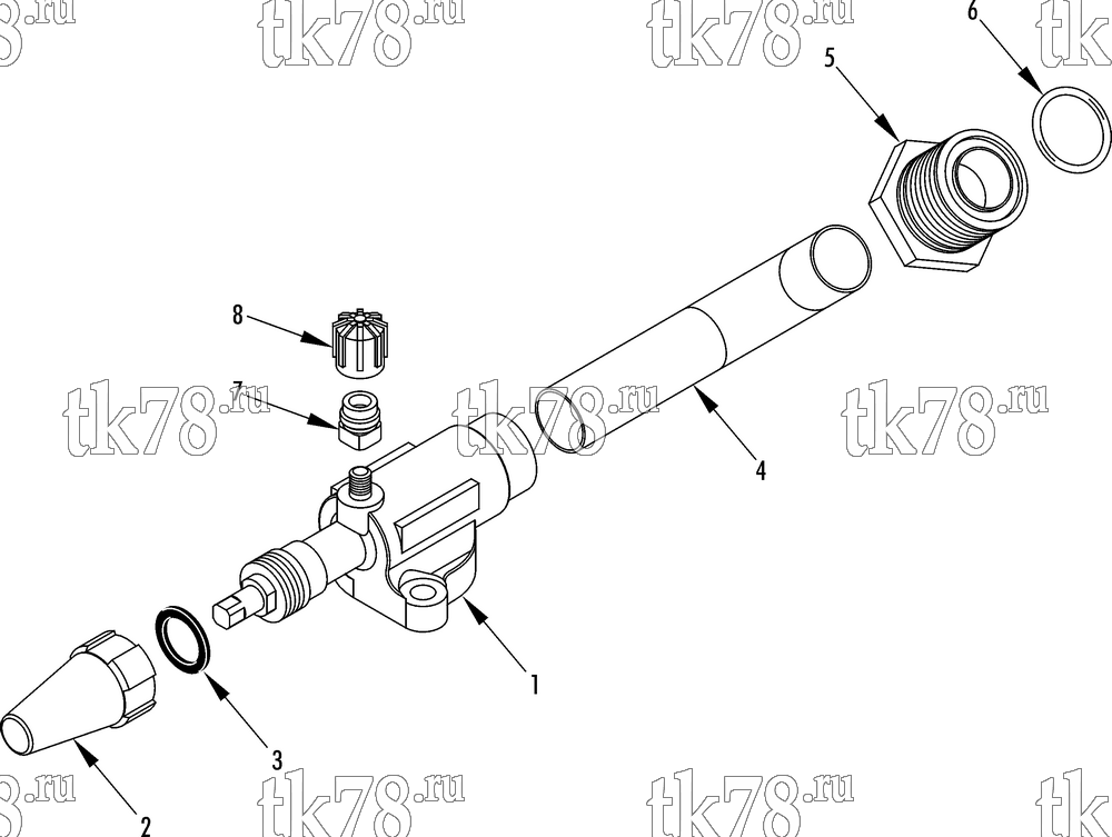 Каталог запчастей для Thermo King AT10-M14 VALVE ASSEMBLY - DISCHARGE