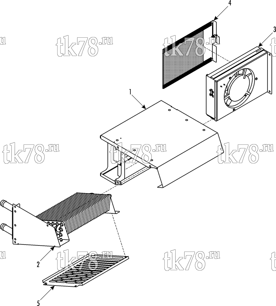 Каталог запчастей для Thermo King Heater HARVARD HARVARD 2 3L TOP