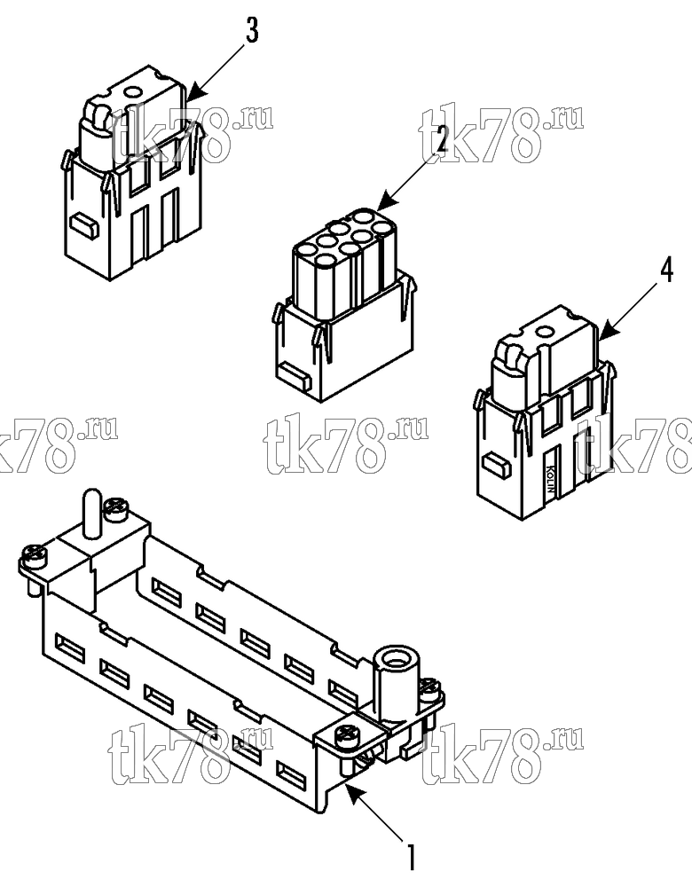 Каталог запчастей для Thermo King  CONNECTOR KIT