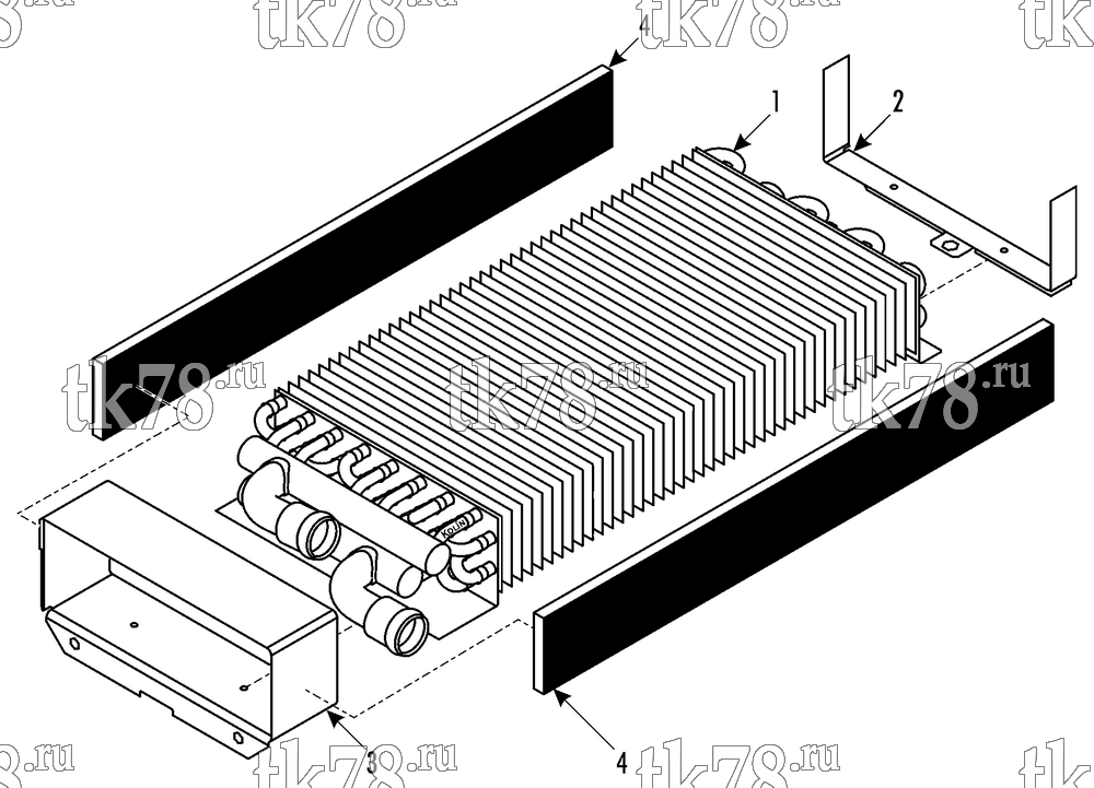 Каталог запчастей для Thermo King  HEATER