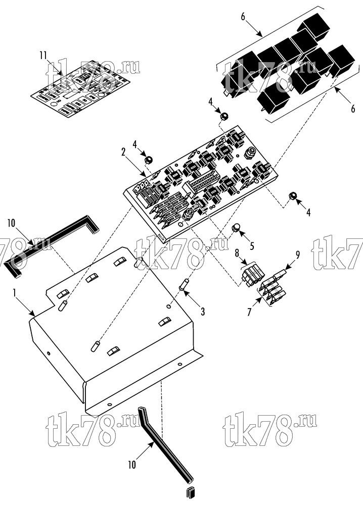 Каталог запчастей для Thermo King ATHENIA AP-X CONTROLLER