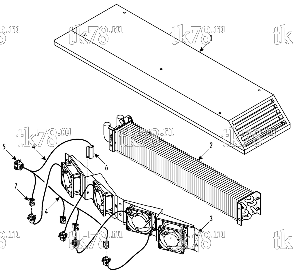 Каталог запчастей для Thermo King  UNIT GROUP