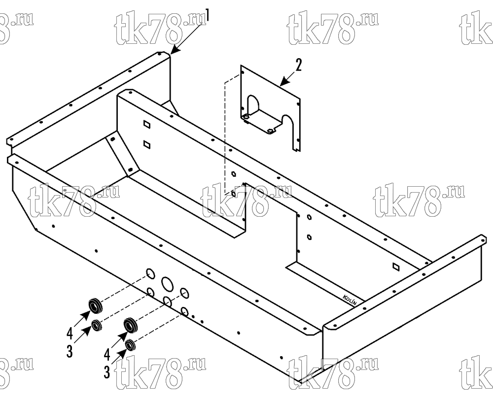 Каталог запчастей для Thermo King  FRAME ADDED