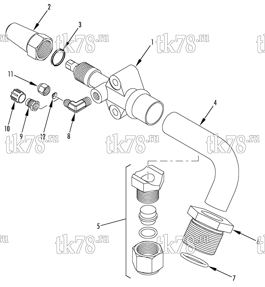 Каталог запчастей для Thermo King  VALVE ASSEMBLY - SUCTION