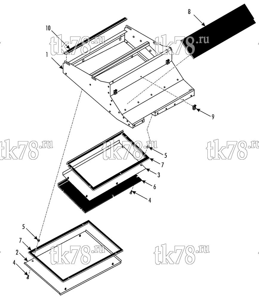 Каталог запчастей для Thermo King  AIR INLET MODULE