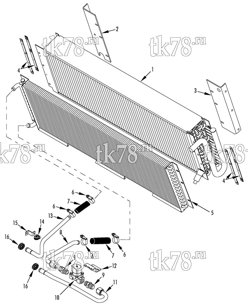 Каталог запчастей для Thermo King AT15-M4 HEATER COMPONENTS (T11E M3 & M4)