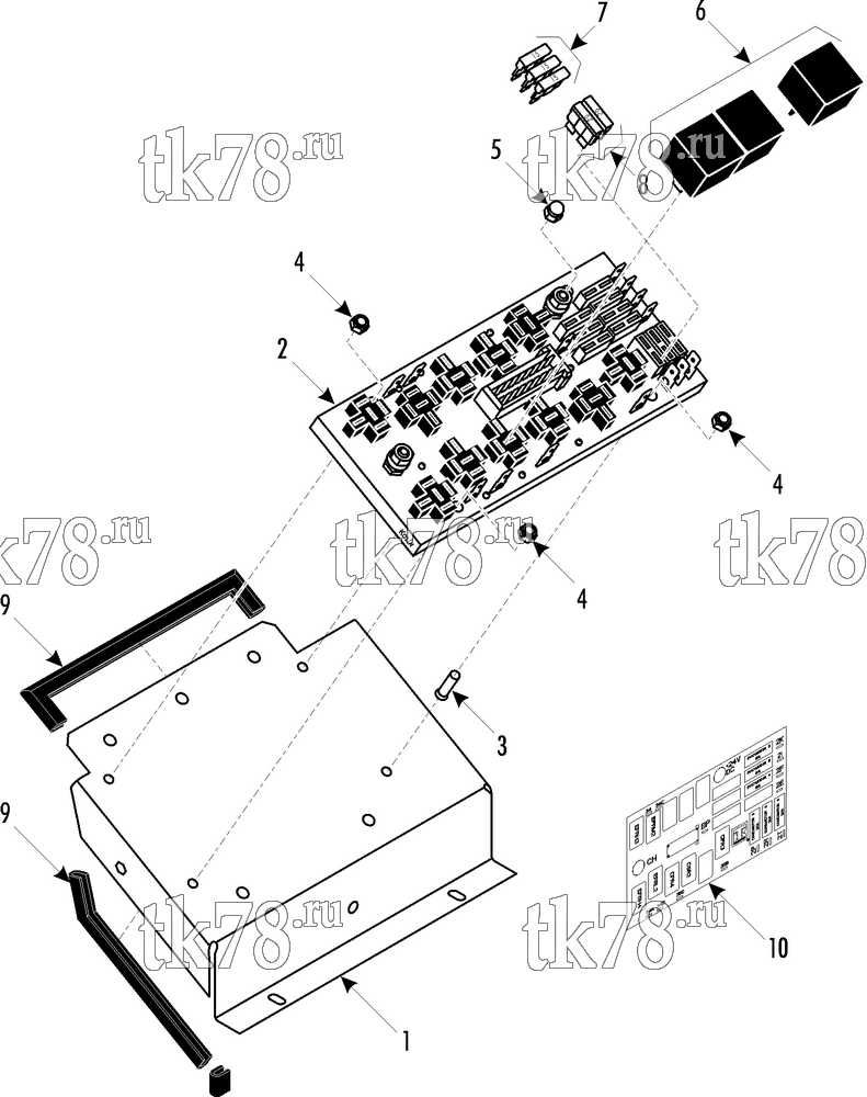 Каталог запчастей для Thermo King ATHENIA S950 W 1004 WABCO CAN MAN CITY BUS CONTROLLER - RIGHT