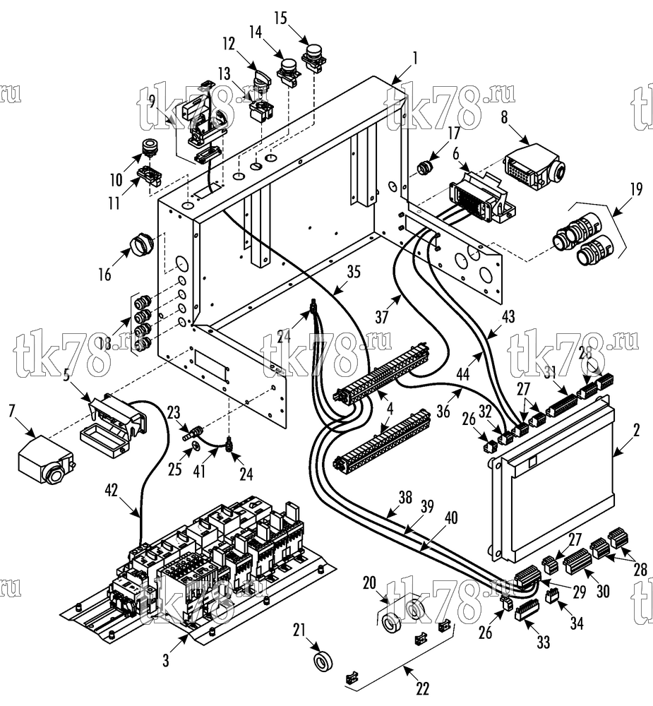 Каталог запчастей для Thermo King LRV-12T BZG ELECTRO BOX