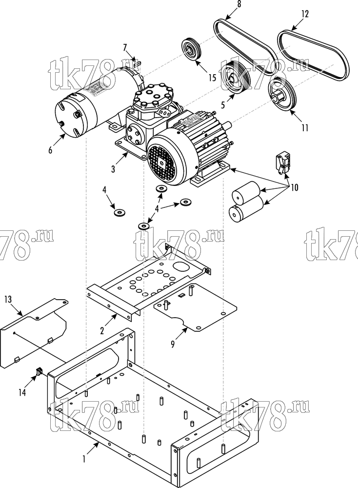 Каталог запчастей для Thermo King B-100 POWER PACK