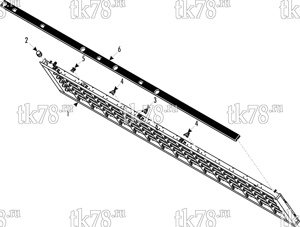 Каталог запчастей для Thermo King IRV-HVAC System (ISAP A & B) HEATER