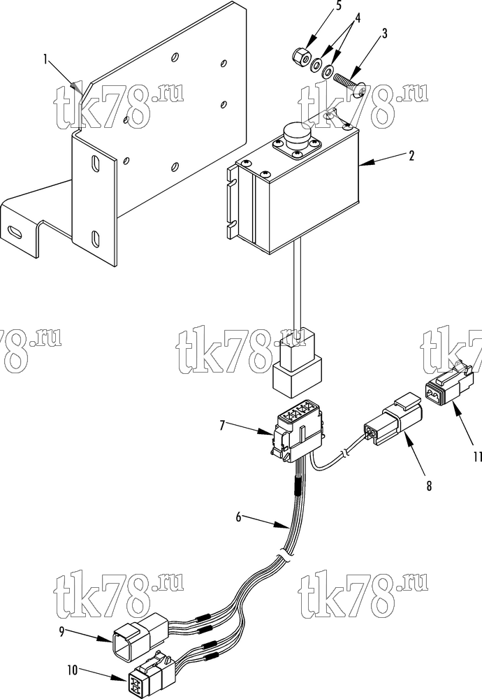 Каталог запчастей для Thermo King T1-M139 GATEWAY MODULE KIT (800222)