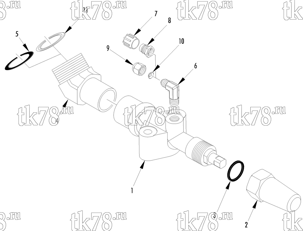 Каталог запчастей для Thermo King  VALVE ASSEMBLY - DISCHARGE