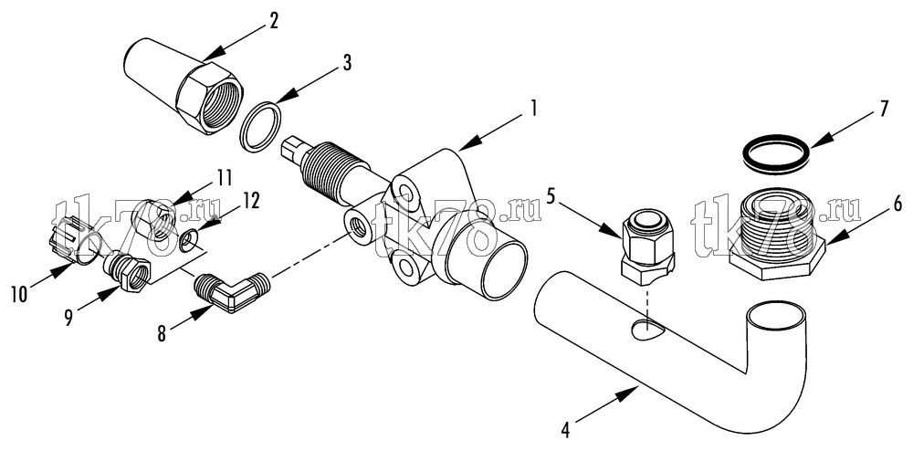 Каталог запчастей для Thermo King  VALVE ASSEMBLY - SUCTION