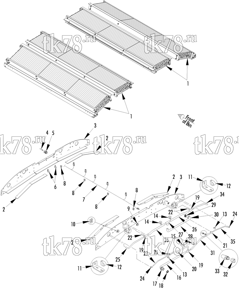 Каталог запчастей для Thermo King  CONDENSER REFRIGERATION COMPONENTS