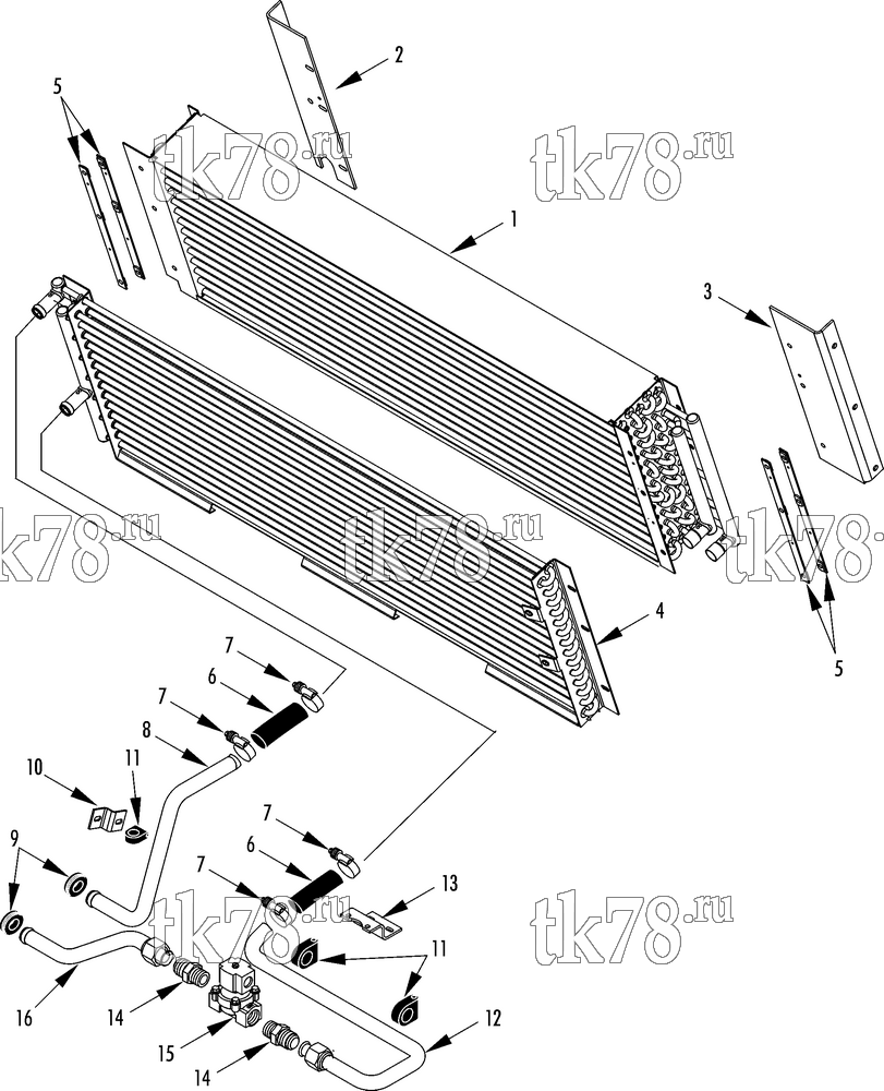 Каталог запчастей для Thermo King TE11-M5 HEATER COMPONENTS