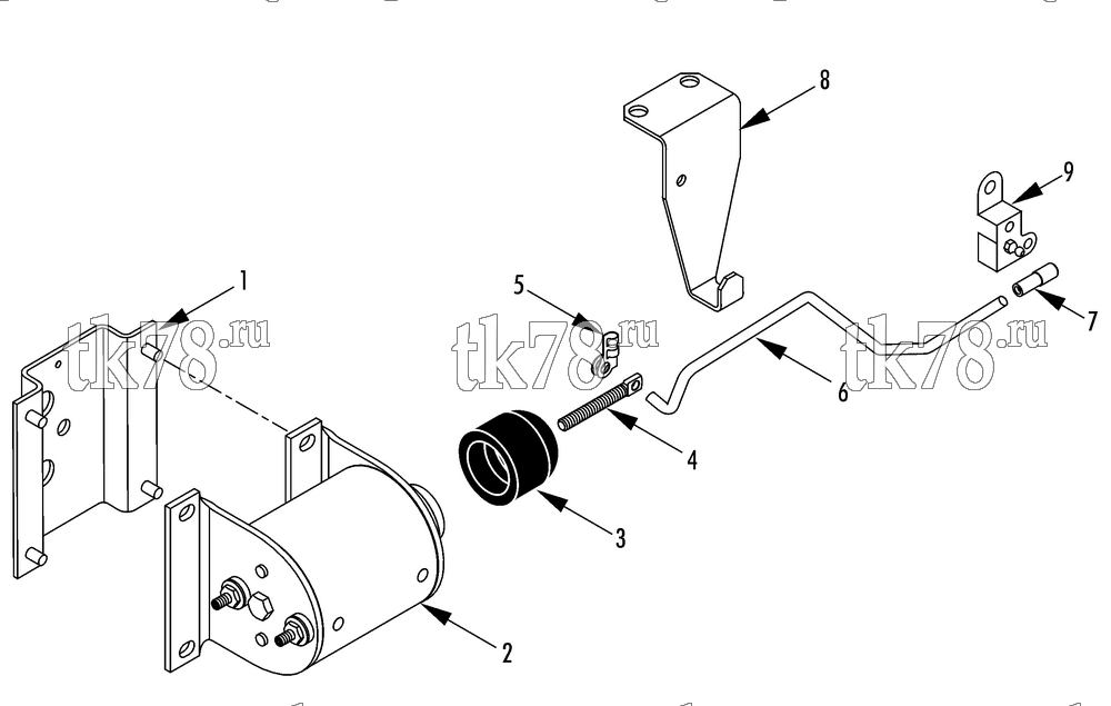 Каталог запчастей для Thermo King SLXe 400 THROTTLE SOLENOID GROUP