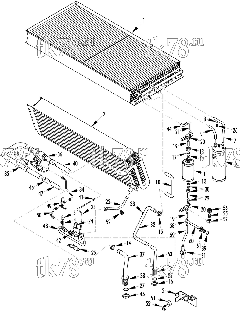 Каталог запчастей для Thermo King T11-M132 & M134 (EL Dorado Honolulu) REFRIGERATION COMPONENTS