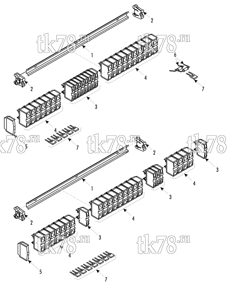 Каталог запчастей для Thermo King LRV-10T BOS TERMINAL BLOCK