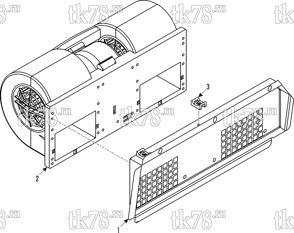 Каталог запчастей для Thermo King  BLOWER