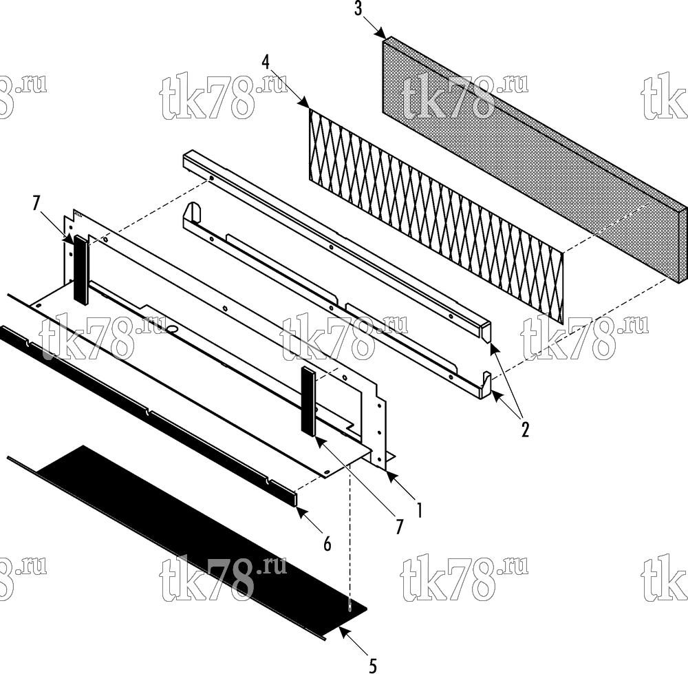 Каталог запчастей для Thermo King Shuttle SR 380 FRESH AIR PERMANENT