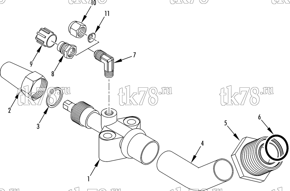 Каталог запчастей для Thermo King AT15-M9 VALVE ASSEMBLY - DISCHARGE