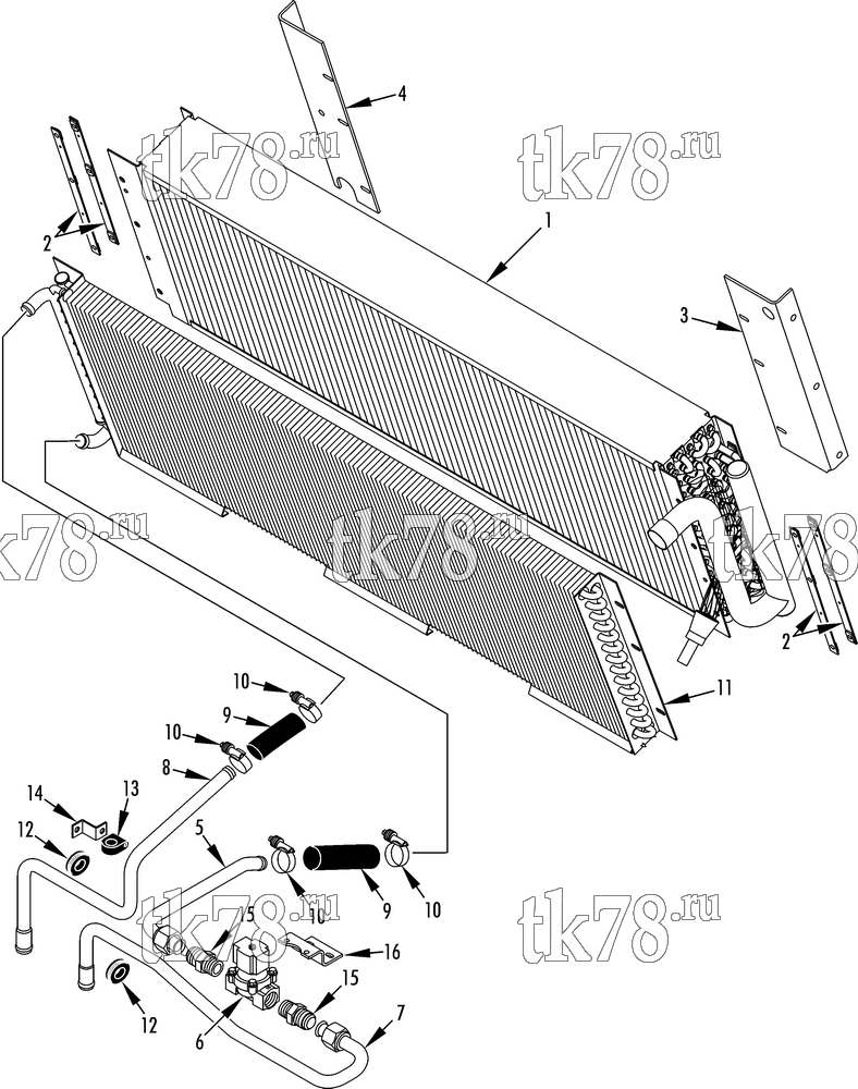 Каталог запчастей для Thermo King AT15-M9 HEATER COMPONENTS