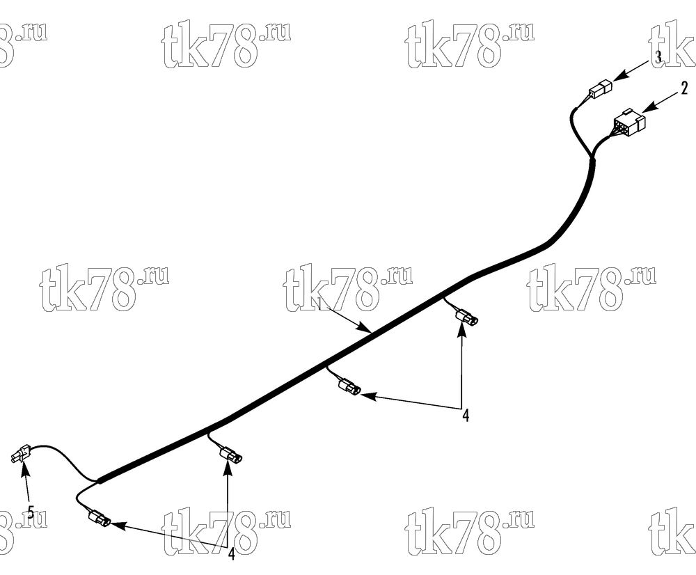 Каталог запчастей для Thermo King KRS Plus HARNESS CONDENSER (78-1529 fans)