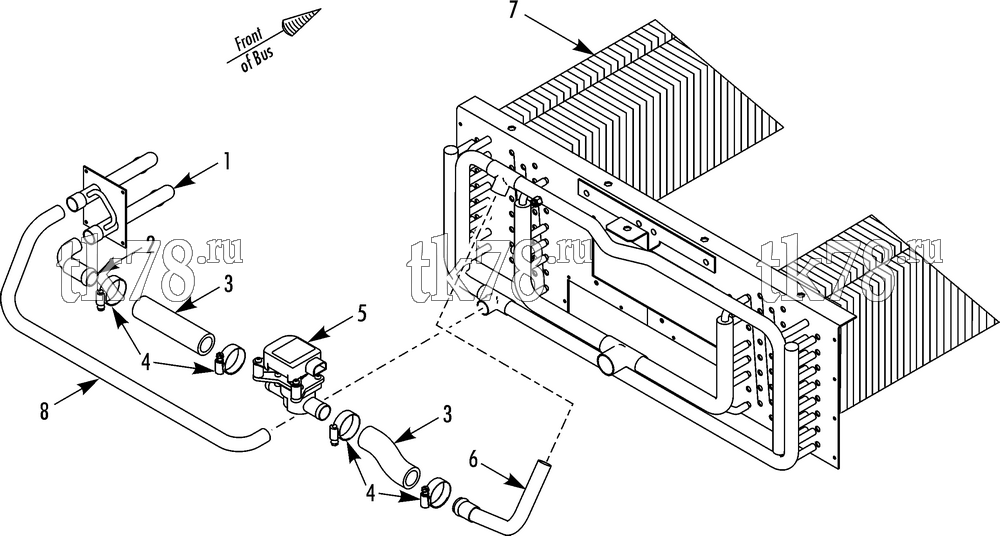 Каталог запчастей для Thermo King  HEATING COMPONENTS (1004)
