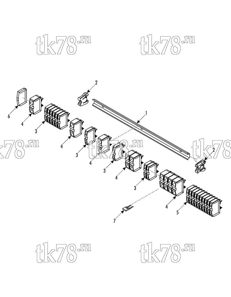 Каталог запчастей для Thermo King  SUBPANEL TERMINALS