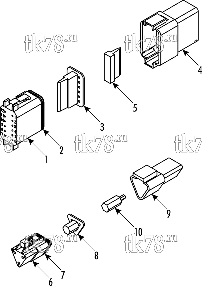 Каталог запчастей для Thermo King  CONNECTORS KIT